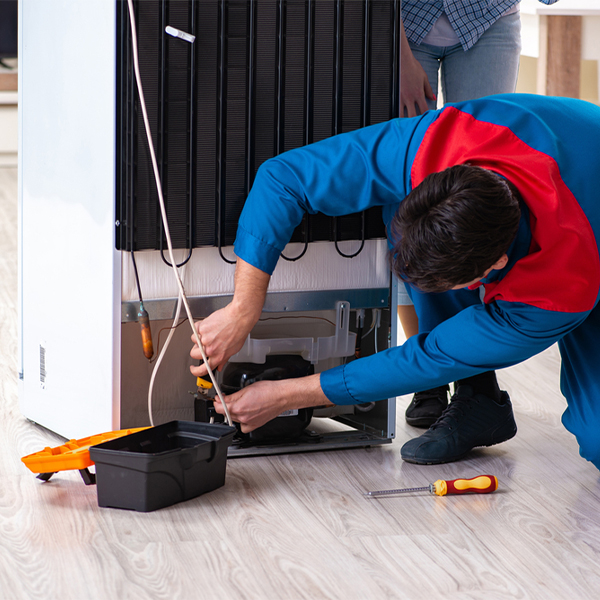 how much do you charge for refrigerator repair services in Shelbyville